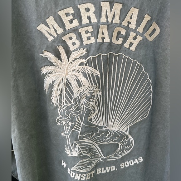 Spell Mermaid Twill Jacket Khaki BNWT Size XL - Picture 7 of 10